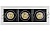 Светильник CL-KARDAN-S260x102-3x9W Warm (WH-BK, 38 deg), 24136 024136 Arlight